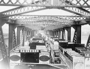 London Transportation History Imprime: Testing Method for Waterloo Bridge