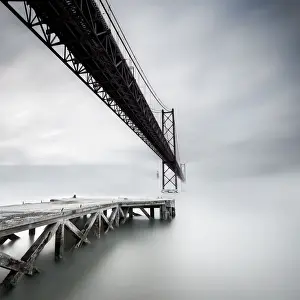 Impresión enmarcada : El puente.