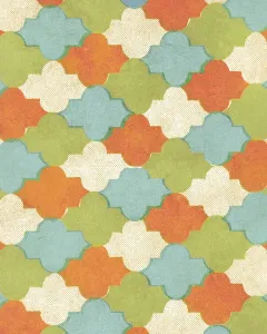Vintage Style Illustrations Imprime: Pattern
