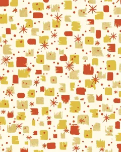 Retro Art Illustrations Imprime: Pattern