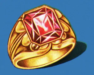 Single Object Fine Art Imprime: Ruby Ring