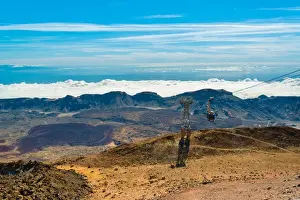 El Teide National Park Imprime: Above the clouds