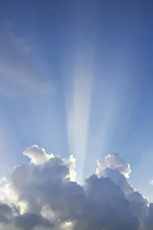 Backlit Cloud Formations Imprime: Cloudy mood