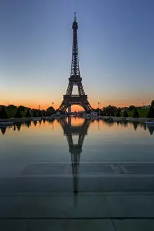 Torre Eiffel Imprime: Reflejo de Eiffel.
