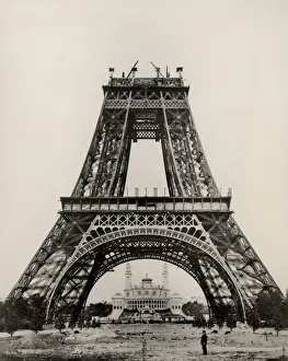 Gustave Eiffel Biography Imprime: Eiffels Second Level