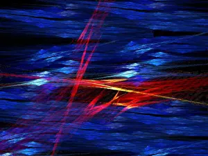 Abstract Geometry Imprime: Fractal object