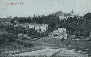 Digital Reproduction Postcard Imprime: Eisenberg in Thuringia, Thuringia