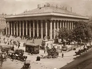 Sepia Toned Images Imprime: La Bourse