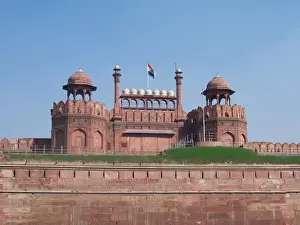 New Delhi Landmarks Imprime: Lal Quila