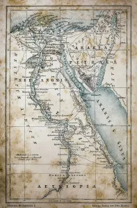 Egipto Imprime: Mapa de Egipto