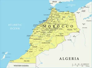 Mapa de Referencia de Marruecos