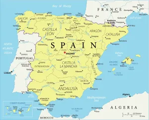 Mapa de Referencia de España