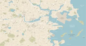Mapa de Boston