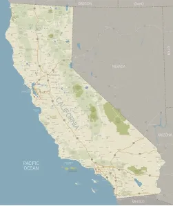Mapa de California