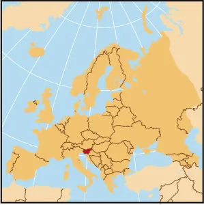 Fine Art Storehouse Maps Imprime: Georgia Republic reference map