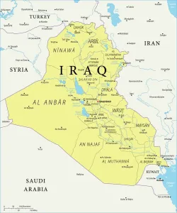 Mapa de Referencia del Iraq