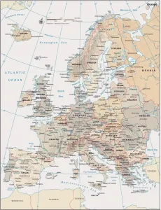 Custom Map Artwork Imprime: Reference Maps, 102890812
