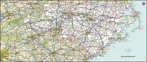 Vintage Map Collection Imprime: Reference Maps, 103312573