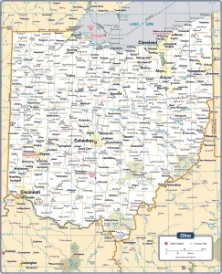 Fine Art Storehouse Maps Imprime: Reference Maps
