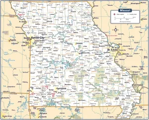 Fine Art Maps Imprime: Reference Maps