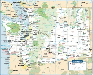 Fine Art Storehouse Maps Imprime: Reference Maps