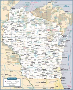 Fine Art Storehouse Maps Imprime: Reference Maps