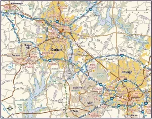 Fine Art Maps Imprime: Reference Maps