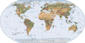 Fine Art Maps Imprime: Reference Maps