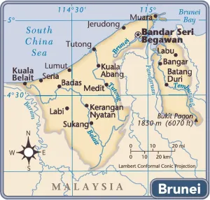 Decorative Wall Maps Imprime: Reference Maps