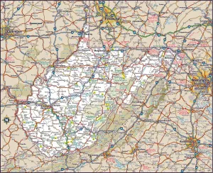 Fine Art Storehouse Maps Imprime: Reference Maps