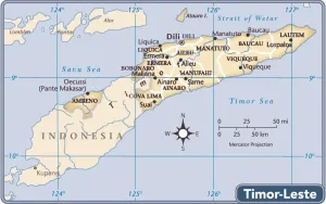 Reference Maps 2011 Edition Imprime: Timor Leste country map