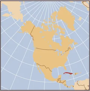 American Geography Map Imprime: United States reference map