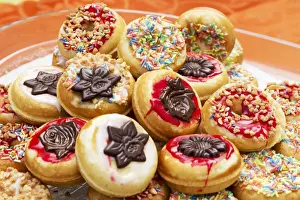 Chocolate Icing Desserts Imprime: Mini donuts