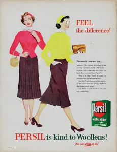 Vintage Advertisement Art Imprime: Feel The Difference!