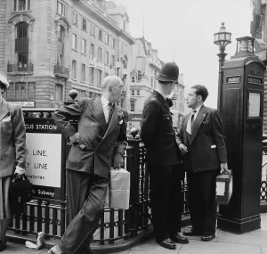 London Underground History Imprime: Piccadilly Circus