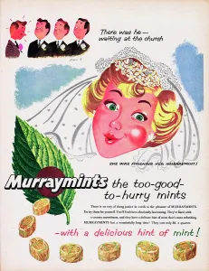 Retro Food Photography Imprime: Murraymints