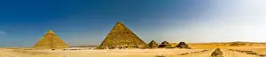 Desert Photography Imprime: PyramidA┼¢s panoramic