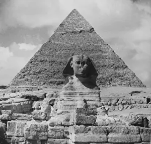 Ancient Egyptian Landmarks Imprime: Sphinx