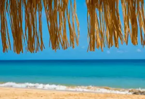 Horizon Over Water Images Imprime: Sunshade