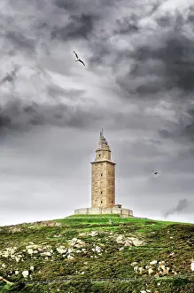 Roman Ruins Photography Imprime: The Tower