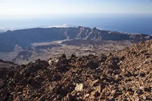 Spain Travel Destination Imprime: View from the summit of Mount Teide