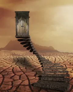 Arte Surrealista Imprime: Threshold