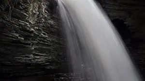 Long Exposure Waterfall Photos Imprime: Waterfall close up