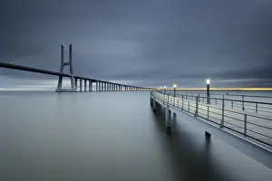 Long Exposure Shots Imprime: Yellow Split