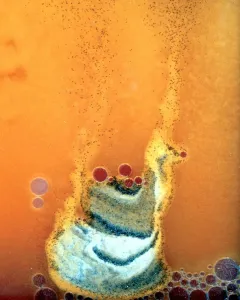 Resumen Imprime: El astral y éterico - el reino fluido del Éterico - visualización abstracta.
