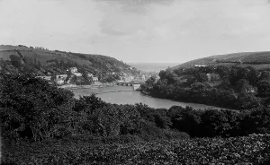 Looe Imprime: Río Looe, Looe, Cornualles. 1890s