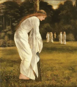La Princesa Atada a un Árbol (óleo sobre lienzo).
