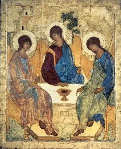 Venta de obras de arte: La Santísima Trinidad, 1420 (tempera sobre panel) (para copia ver 40956).