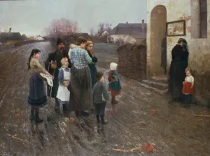 Hungarian Art Imprime: The Examination