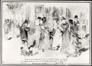 Ilustración para LAssommoir (1876-77), de Émile Zola (1840-1902).